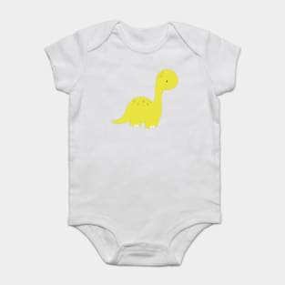 Cute Dinosaur, Baby Dinosaur, Dino, Brontosaurus Baby Bodysuit